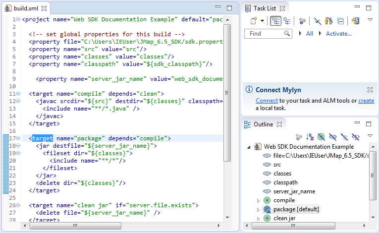Execute the "package" ant target.
