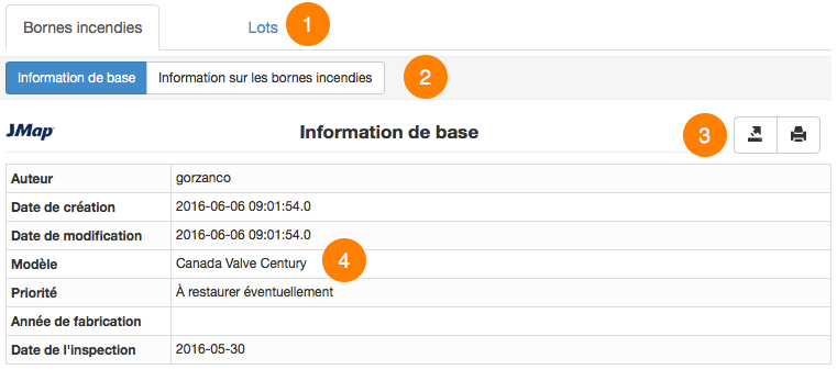 Information reports on 2 layers