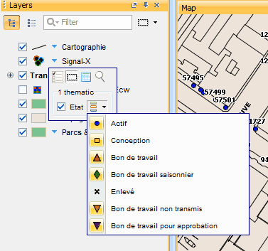 Thématique de la couche Signal-X<br>

